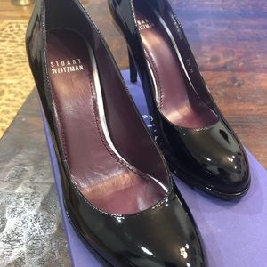 Stuart Weitzman Black Patent Heels - NEVER WORN